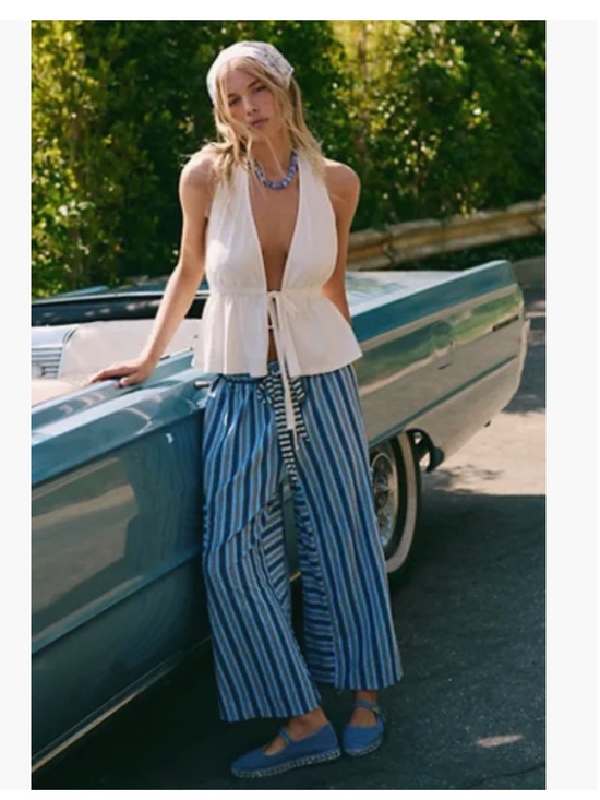 FP Beach Pants - FP Beach Free People Blanche Wide Leg Pants Size XS